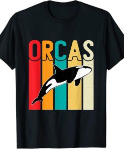 Orca Retro Vintage Style - I Love Orca T-Shirt