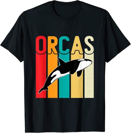 Orca Retro Vintage Style - I Love Orca T-Shirt