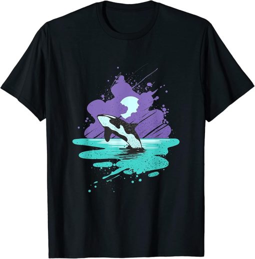 Ocean Lover Aquarist Gift Killer Whale Orca T-Shirt